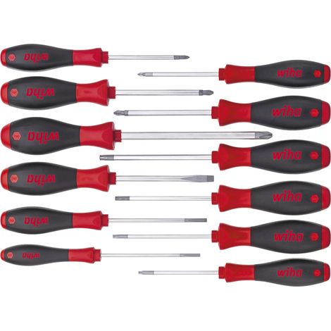 Wiha Set di giravite SoftFinish® Assortito, 12 pz. (41002)