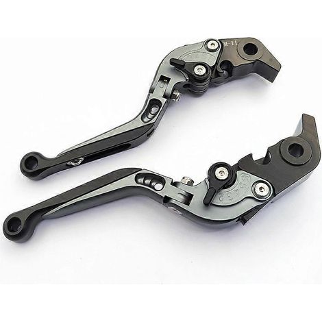 Levier de frein, d'embrayage et de klaxon modifié pour guidon de moto KTM 690 Duke 2008-2011 (gris) (1/5)