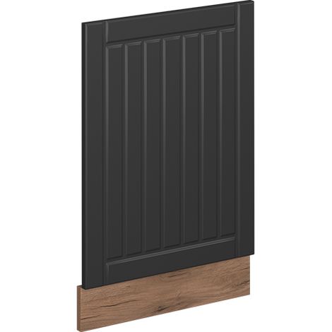 Panel frontal Fame-Line, Gris oscuro, 45 cm sin encimera, Vicco