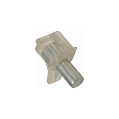 FPLUS soporte estante cilindro met.marronx100 , Soporte sencillo de fácil y rápido montaje, constituido por plástico y metal, para soportar los estantes con un peso no excesivo.

S