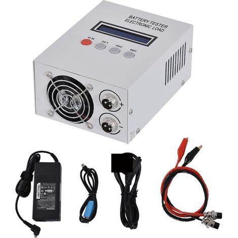 Testeur de capacité de Batterie Testeur de Batterie EBC-A20 30V 20A 85W Batteries au Plomb-Acide au Lithium Test de capacité 5A Charge 20A Support de décharge Contrôle du Logiciel PC (1/5)