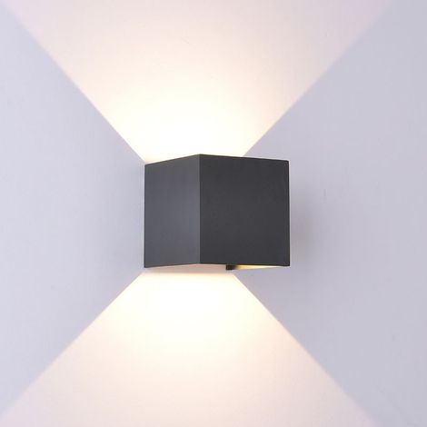 Applique murale extérieure LED dimmable gris foncé - Mantra - Davos (1/3)
