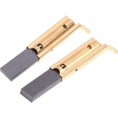 2x Kohlebürsten 5x13,5x39mm für viele Bosch, Bauknecht, Whirlpool, Siemens, AEG, Philips, Electrolux Waschmaschinen / Motorkohlen Kohlestifte