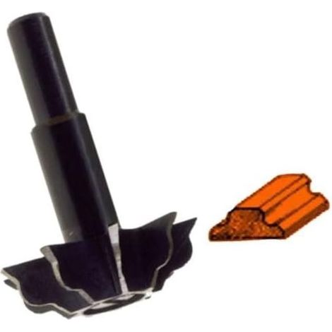 PG - FRESA PROFESSIONALE MEZZO TONDO INTERNO 45°