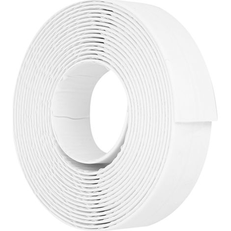 22 mm weißes PE-Dichtungsband für Küchen- und Badezimmerfugen, wasserdicht, für Herdplatten und Toiletten (1/5)