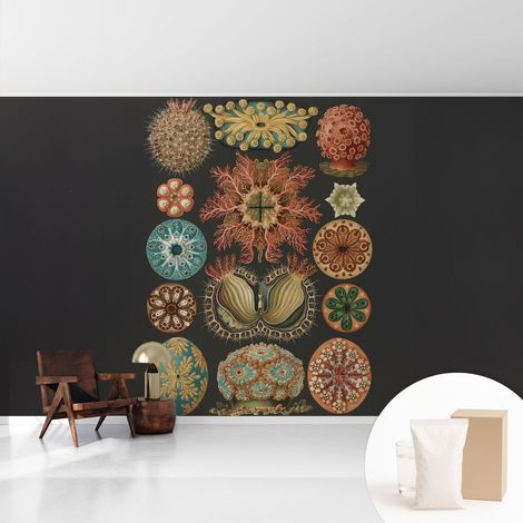 Papier peint intissé mural avec imprimé motifs uniques apparence moderne - Colle incluse gratuite Inspirations marines 416x254 cm (1/5)