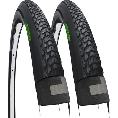COPERTONI PNEUMATICI 700 X 40C (42-622) DEMI SLICK GOMMA STRADALE BICI UOMO GRAVEL OFF-ROAD STERRATO TREKKING MTB (1/4)