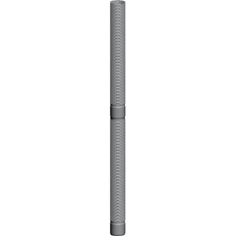 Wolf Verlängerung 2651579 DN 80, 8,0 m, flexibel, für flexible Abgasleitung