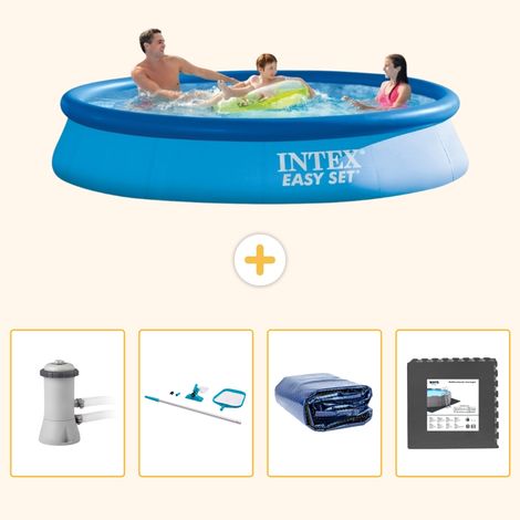 Intex Piscine Easy Set Ronde - 366x76 cm - 5-pièces S217 (1/5)