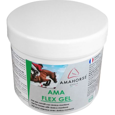 Flex gel rinfrescante con arnica montana mentolo e glicerina per cavalli 500 g
