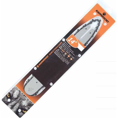 Kit Kerwood guide + chaîne tronçonneuse 35 cm, 3/8"LP 1,3 mm. 50 maillons (1/5)