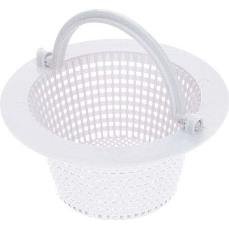 Panier de Skimmer Piscine 16cm I Panier de Rechange pour Skimmer Standard I Préfiltre de Piscine I avec poignée pour Un Retrait Facile I Résistant au Chlore (1/4)