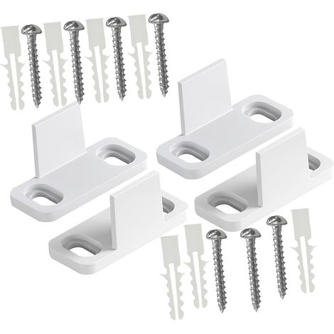 Guide de sol pour porte de grange coulissante plastique (1/5)