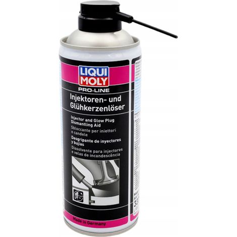 Per rimuovere gli iniettori delle candele, utilizzare lo spray disincrostante Liqui Moly 3379 da 400 ml. (1/2)