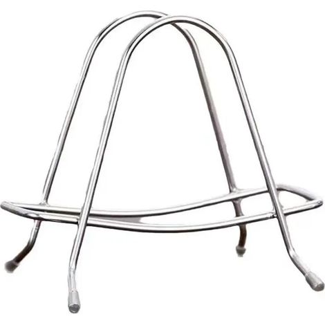 Étagère à planche à découper en fil d'acier inoxydable, étagère de rangement pour planches à découper, couvercles de casseroles, étagère de rangement pour plan de travail et placard de cuisine (1/5)