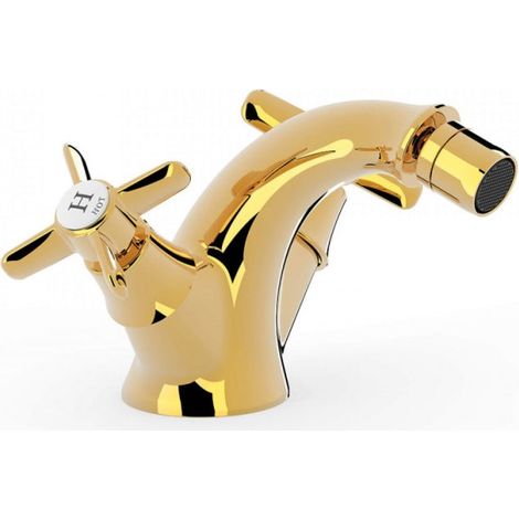 GRIFO BIMANDO PARA BIDÉ RÓTULA ORIENTABLE. CON VOLANTES (1/2)