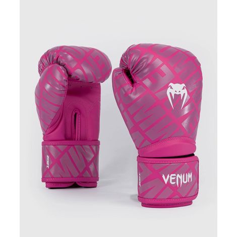 Gants de boxe Venum Contender 1.5 XT Rose/Blanc 8oz (1/5)