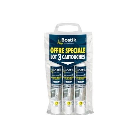 Bostik Giunto Perfetto Lotto 2x280ml trasparente - Bostik