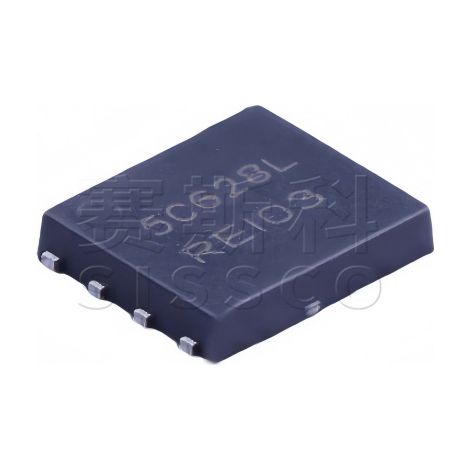 ON Semiconductor NTMFS5C628NLT1G, 5C628L DFN-5 60V N-channel MOSFET silkscreened, electronic component chip, electronic component, 5 units, assembly.