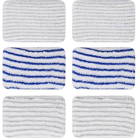 Ensemble de lingettes de nettoyage pour balai vapeur, adapté au balai vapeur Rowenta Clean & Steam ZR8500. (1/5)