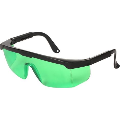 Lunettes protection laser OD4+ 200-2000nm étui (vert) (1/5)