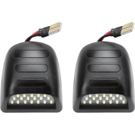2 Plaques d'immatriculation LED pour Chevy Silverado 1500 1999-2013, 12V DC, éclairage de plaque (1/5)
