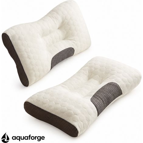 Almofada Cervical Ergonómica Látex Respirável 48 x 74 cm (1/5)