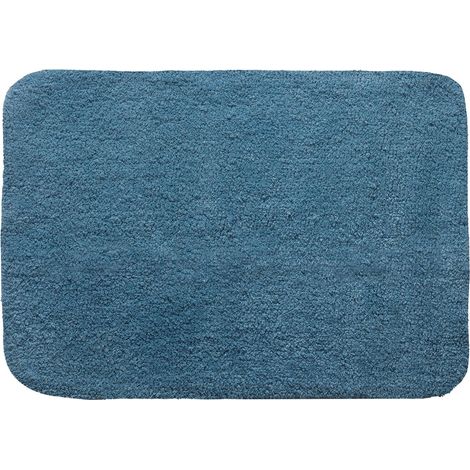 Alfombra de baño CAMPUS de algodón 50x70 cm azul medianoche Spirella (1/2)