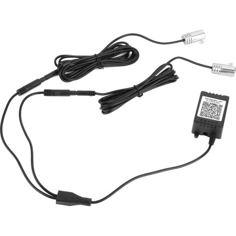 Éclairage d'ambiance LED RGB avec contrôle musical et plusieurs modes d'éclairage pour l'intérieur des portières et le tableau de bord de votre véhicule (2 lampes). (1/5)