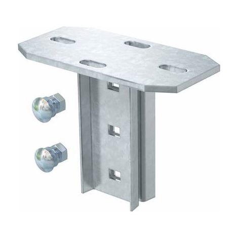 OBO Bettermann Piastra di testa per stelo IS 8 200mm acciaio zincato a fuoco, 6347053