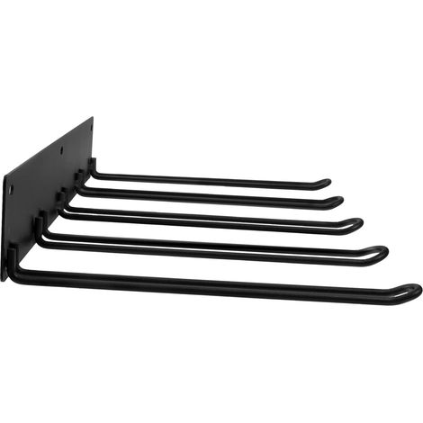 Porte-Bottes en Métal Compact Et Robuste Étagère à Chaussures, Solution De Rangement Murale pour Bottes Hautes Adaptée Aux Garages Et Magasins (1/5)