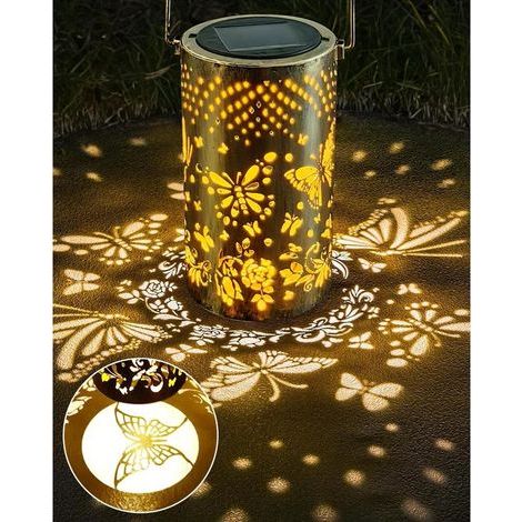 Solarleuchten für den Außenbereich, 1 Stück Solarleuchte für den Garten, wasserdichte Solarlaterne für den Außenbereich, Solarleuchten für Garten, Terrasse, Gartendekoration (1/5)