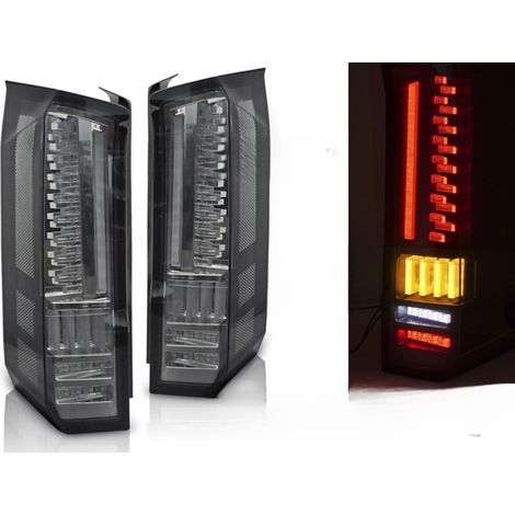 Paire de feux arriere VW Crafter de 17-24 FULL LED DYN Fume (1/4)