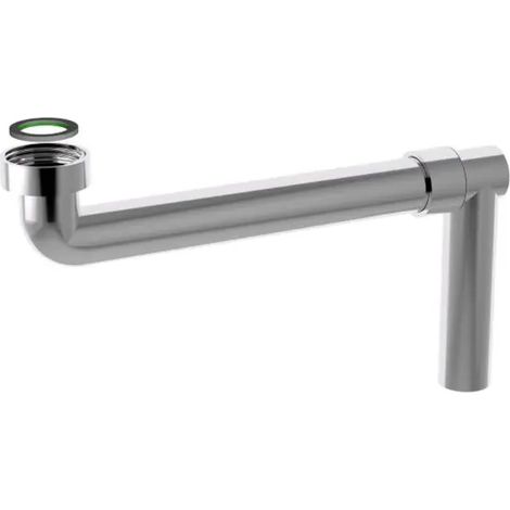 Kit scarico salvaspazio in abs cromato senza piletta per lavabo 1"1/4xø32 mm BONOMINI