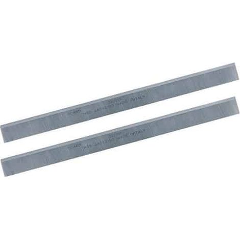 Dewalt – Couteau à raboter 260mm HSS – Jeu de 2 lames pour raboteuse D27300 – Coupe précise pour finitions lisses sur bois dur