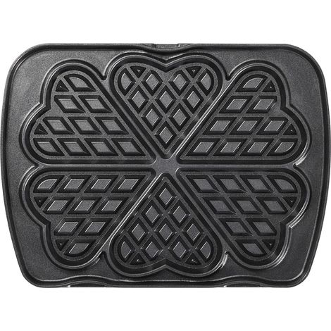 par de platos para 6 gofres de corazón para una plancha de gofres premium - 010522 - Lagrange -