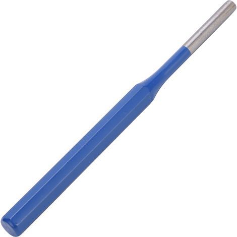 Poinçon à goupille en acier robuste, poinçons parallèles à dérive, Long centre plat, clou en rouleau de 6mm (1/5)