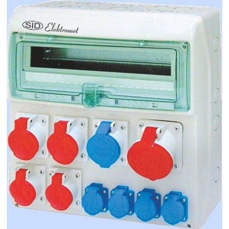 Elektromet RSS-05 panneau de distribution plastique 18 modules (1/2)