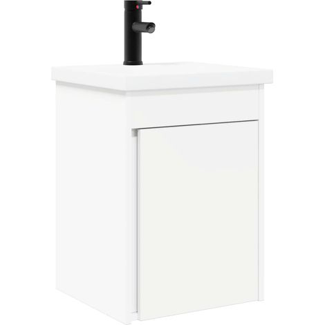 Bathroom Vanity Unit with Tap White 42 x 40 x 74.5 cm vidaXL