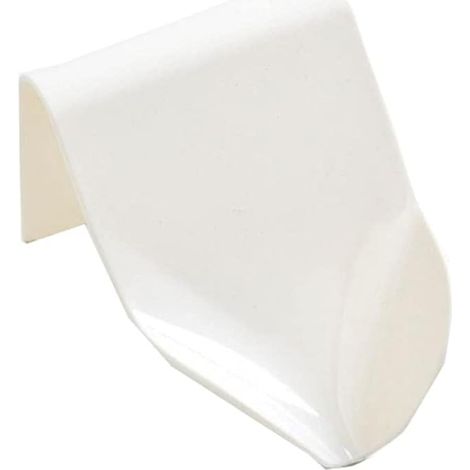 Vidange rangement salle de bain porte-savon mural non marquant (blanc)