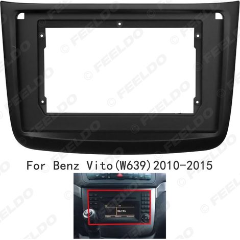 Kompatibel mit modifiziertem Mercedes-Benz Vito W639 2010-2015 Fahrgestell, großem Android-Navigationssystem, Audio-Video-Panel, 10 Zoll. (1/5)