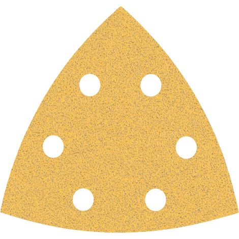 FEUILLE ABRASIVE DELTA BOSCH ACCESSORIES EXPERT C470 2608900825 PERFORÉ (L X L) 93 MM X 93 MM 5 PC(S)
