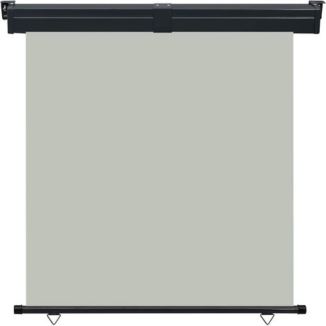 Tenda da Sole Tendalino Laterale per Balcone 165x250 cm Grigio (1/5)