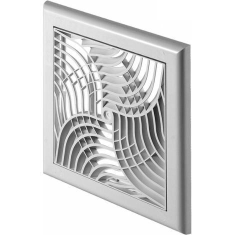 Rejilla de ventilación con malla y persiana de 150x150 mm. (1/3)