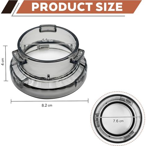Entonnoir Doseur à Café 54 Mm Outil à Espresso En Plastique Pour Breville Barista Porte-Filtre, Compatible Avec La Machine à Espresso Sage Breville Porte-Filtre, Accessoires Pour Machines à Café (1/4)