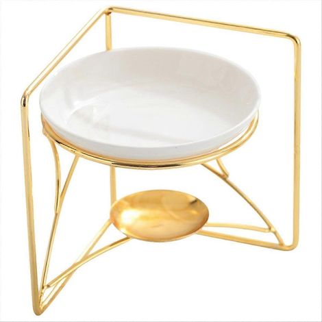 Goldener, buchförmiger Duftöl-Diffusor, Duftwachsbrenner für Wohnzimmer, Schlafzimmer oder Büro (1/5)