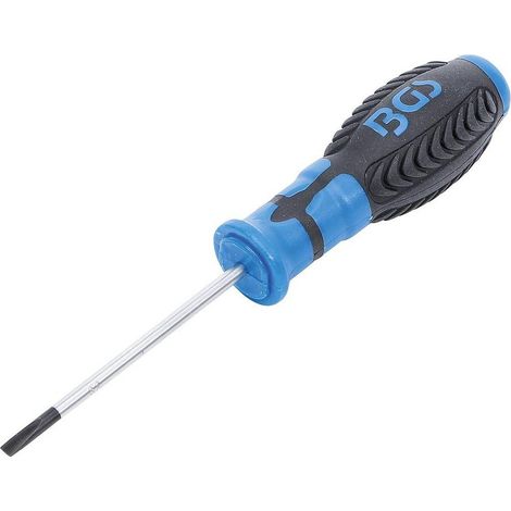 Tournevis Fente 4 mm - Lame 80 mm - Acier, Manche Ergonomique - Précision et Confort d Utilisation - D-Work