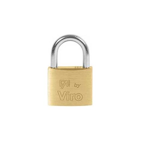 Lucchetto rettangolare In Ottone Fai Viro - 30