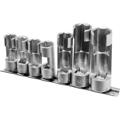 Offene Stecknuss-Satz 7-tlg., 3/8" & 1/2"