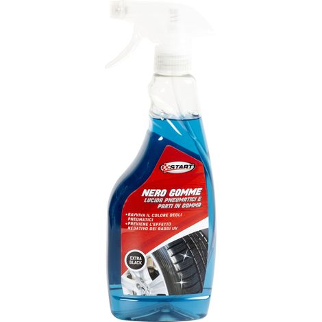 Trigger nero gomme lucida pnumetici extra black 500 ml per auto